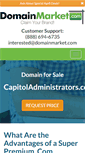 Mobile Screenshot of capitoladministrators.com